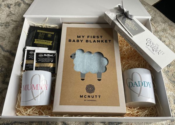 Luxury gift box for new baby boy