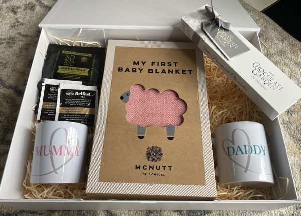 Luxury gift box for new baby boy