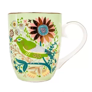 Tipperary Crystal Greenfinch Mug