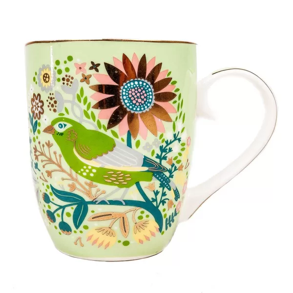 Tipperary Crystal Greenfinch Mug