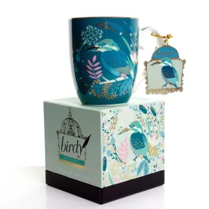 Tipperary Crystal Kingfisher Mug with Box